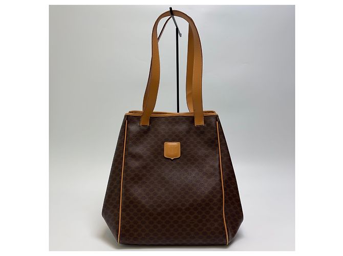 Céline Borsa a tracolla Triomphe Macadam Brown (Top Quality) Marrone - vista 2