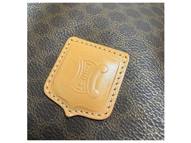 Céline Borsa a tracolla Triomphe Macadam Brown (Top Quality) Marrone - vista 21