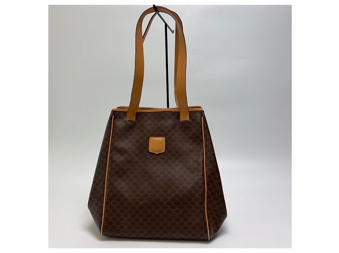 Céline Borsa a tracolla Triomphe Macadam Brown (Top Quality) Marrone - vista 3
