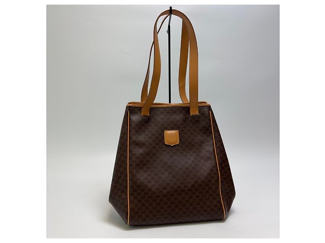 Céline Borsa a tracolla Triomphe Macadam Brown (Top Quality) Marrone - vista 4