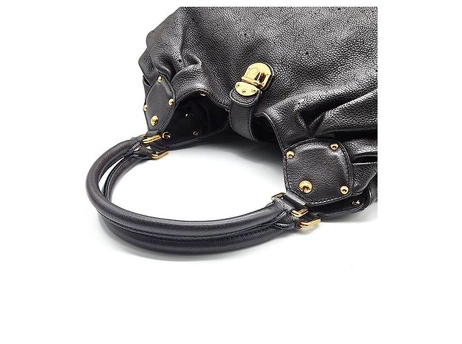 Borsa a mano Louis Vuitton Mahina in pelle marrone - vista 6