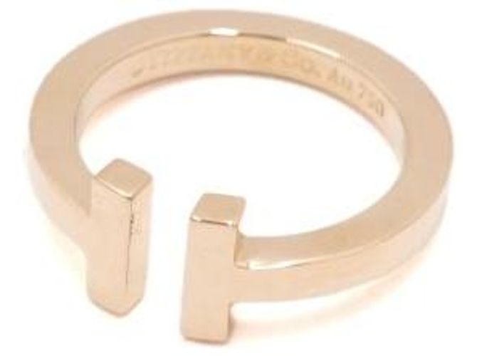 Anello T Square Tiffany & Co Oro Rosa - vista 2