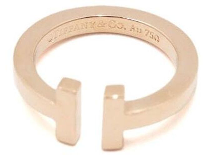 Anello T Square Tiffany & Co Oro Rosa - vista 3