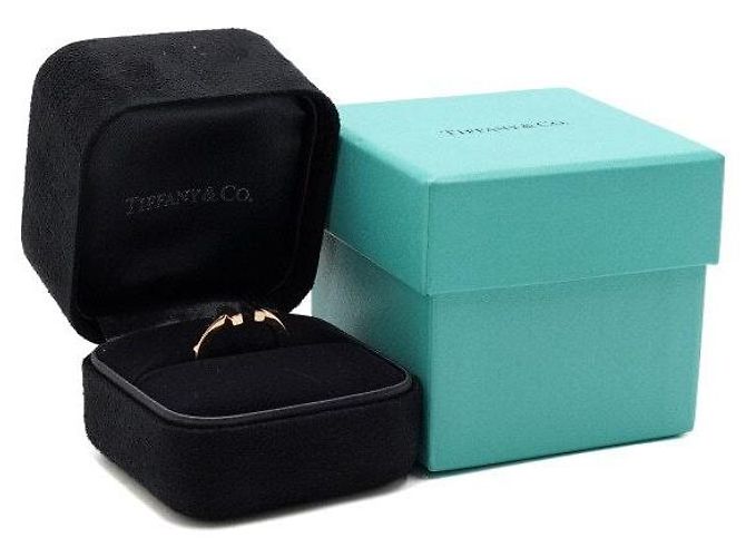 Anello T Square Tiffany & Co Oro Rosa - vista 6