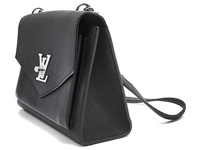 Louis Vuitton My Lockme BB Borsa in pelle nera Nero - vista 2