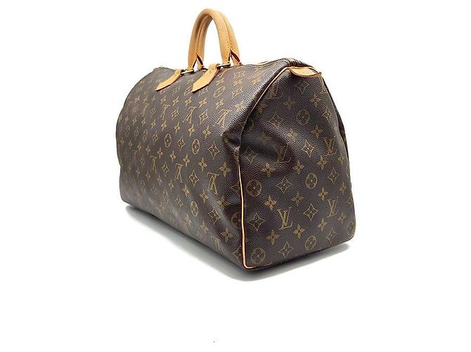 Louis Vuitton Monogram Speedy 40 Marrone - vista 2
