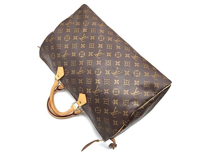 Louis Vuitton Monogram Speedy 40 Marrone - vista 4