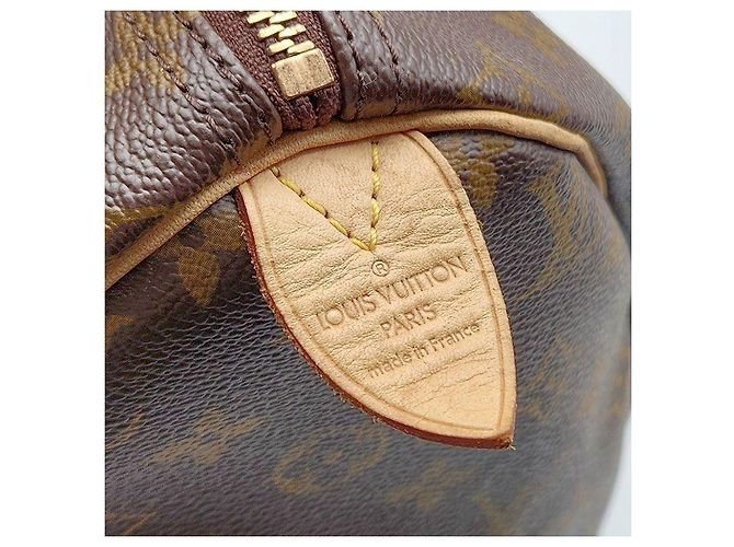 Louis Vuitton Monogram Speedy 40 Marrone - vista 8