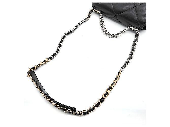 Chanel 19 Flap Bag Small in pelle nera Nero - vista 5