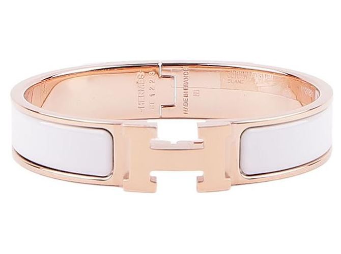 Hermès Pulsera Clickash Oro Rosa Blanco Naranja - vista 6