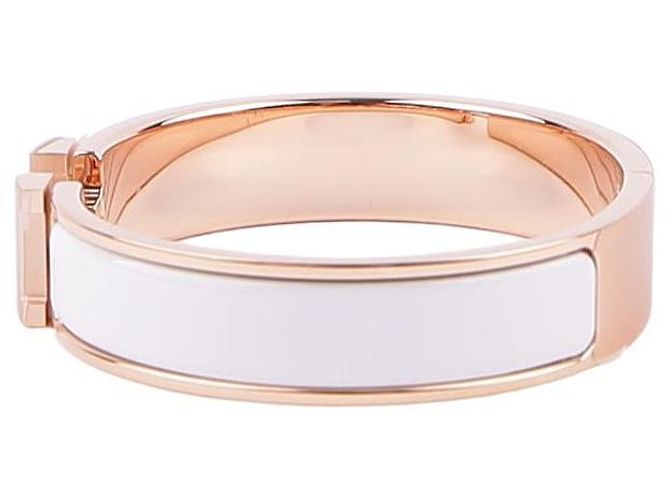 Hermès Pulsera Clickash Oro Rosa Blanco Naranja - vista 7
