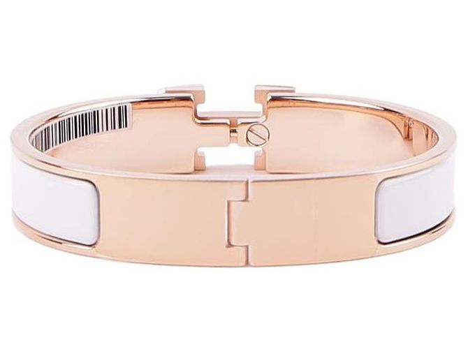 Hermès Pulsera Clickash Oro Rosa Blanco Naranja - vista 8