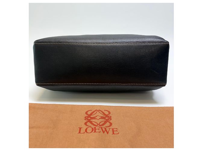 Loewe Velzquez Two-Tone Tote Bag mit Tragegriffen Braun - Ansicht 14
