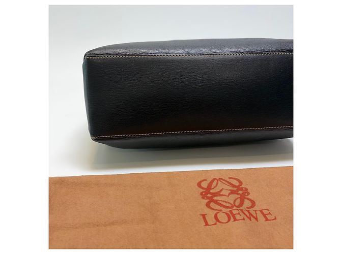 Loewe Velzquez Two-Tone Tote Bag mit Tragegriffen Braun - Ansicht 16