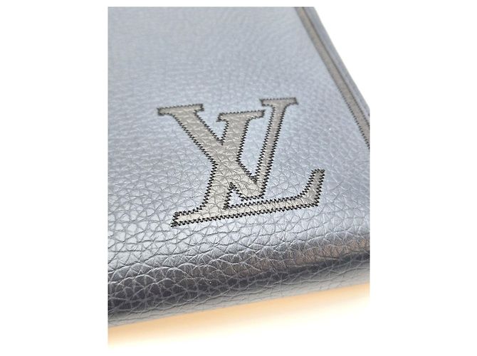 Louis Vuitton Pouch Toulouse GM Dark Navy Blu - vista 11