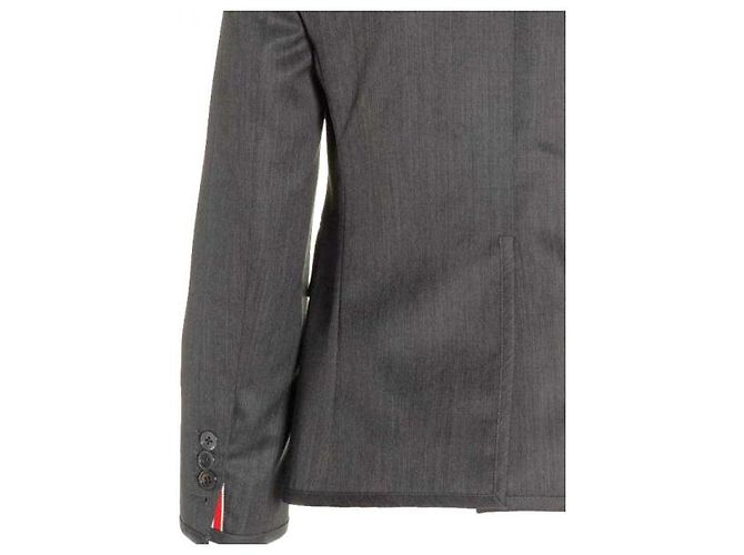 Thom Browne High Armhole Gabardine Wool Jacket - view 6