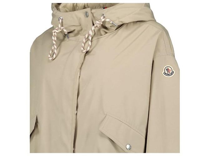 Moncler Chaqueta corta de plumón con capucha Eucalyptus Castaño - vista 5
