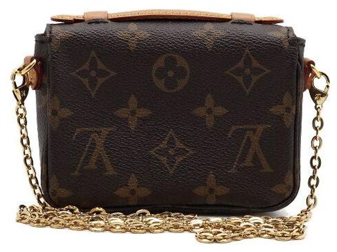 Louis Vuitton Borsa a tracolla Monogram Micro Metis Multicolore - vista 5