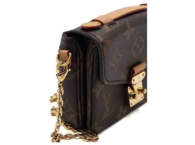 Louis Vuitton Borsa a tracolla Monogram Micro Metis Multicolore - vista 8