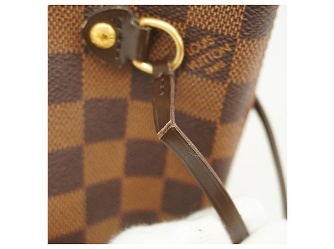 Bolso Tote Louis Vuitton Damier Neverfull PM N51109 Ebene Damier ebene - Ansicht 6