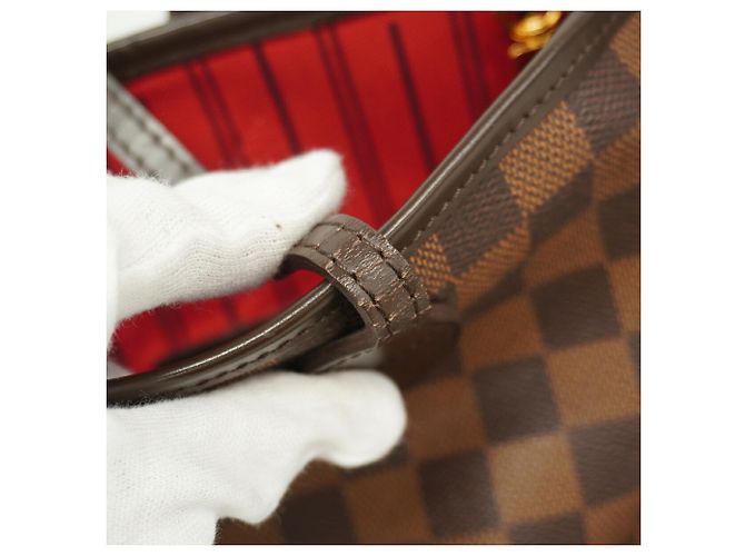 Bolso Tote Louis Vuitton Damier Neverfull PM N51109 Ebene Damier ebene - Ansicht 9