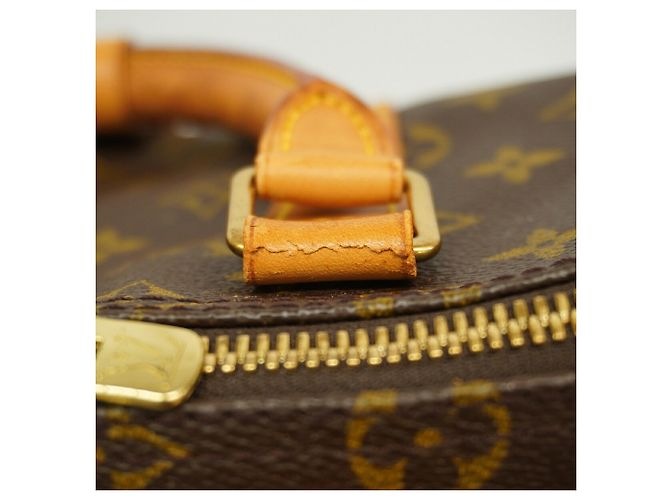 Louis Vuitton Brown Boston Monogram Keepall Bandoulière 50 Marrone - vista 11