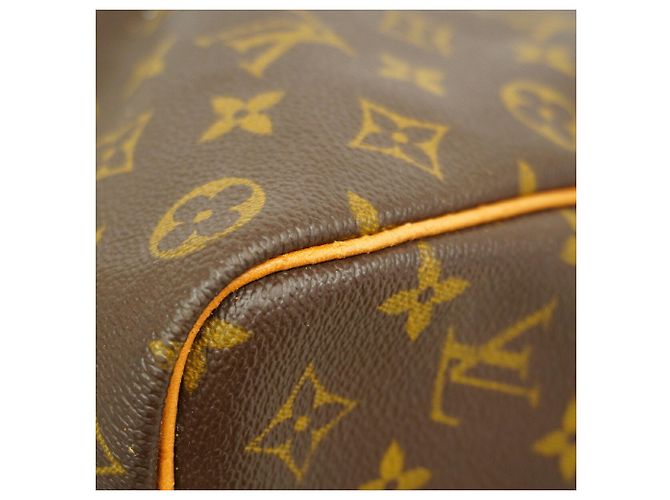 Louis Vuitton Brown Boston Monogram Keepall Bandoulière 50 Marrone - vista 14