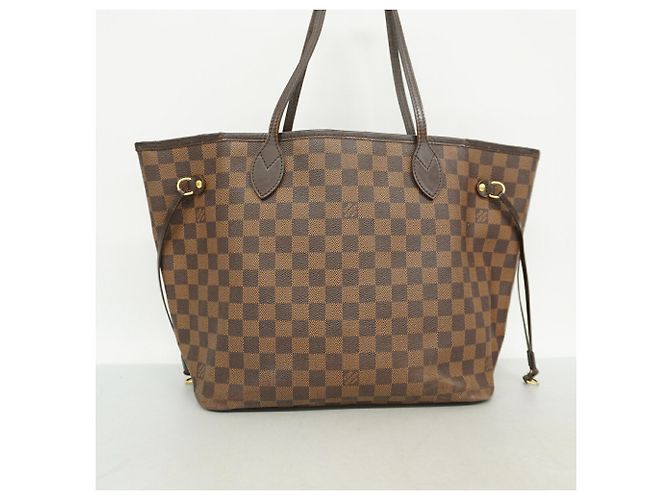 Borsa Tote Louis Vuitton Damier Neverfull MM N51105 Ebene Damier ebene - vista 13