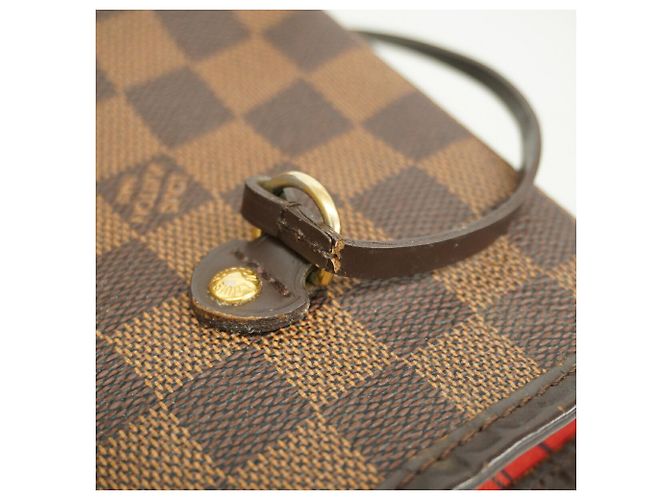 Borsa Tote Louis Vuitton Damier Neverfull MM N51105 Ebene Damier ebene - vista 9