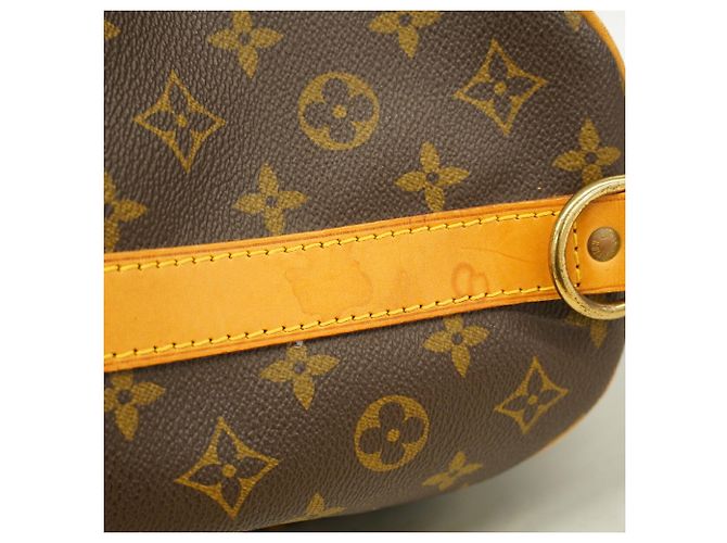 Louis Vuitton Boston Monogram Keepall Bandoulière 60 Marrone - vista 12