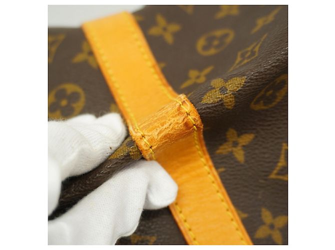 Louis Vuitton Boston Monogram Keepall Bandoulière 60 Marrone - vista 6