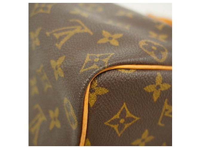 Borsa Louis Vuitton Monogram Speedy 25 Marrone - vista 12