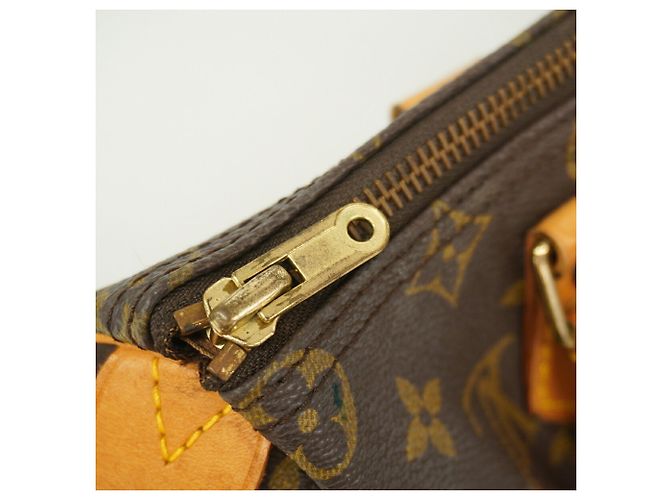 Borsa Louis Vuitton Monogram Speedy 25 Marrone - vista 6