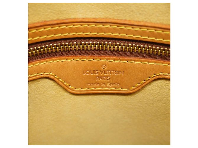 Borsa a tracolla Louis Vuitton Monogram Looping GM Marrone - vista 5