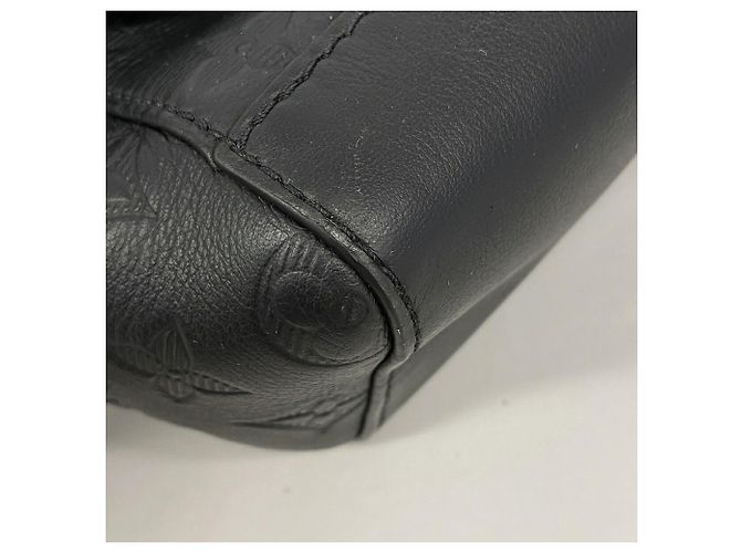 Borsa a tracolla Louis Vuitton Monogram Shadow Pulse Nero - vista 6