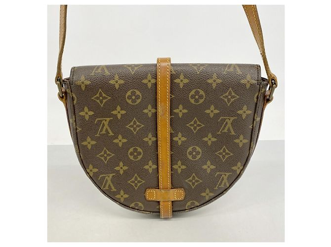 Louis Vuitton Monogram Chantilly MM Schultertasche Braun - Ansicht 11