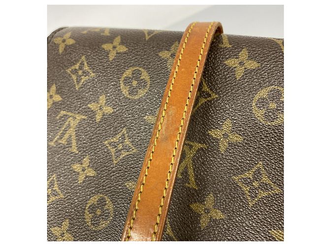 Louis Vuitton Monogram Chantilly MM Schultertasche Braun - Ansicht 9