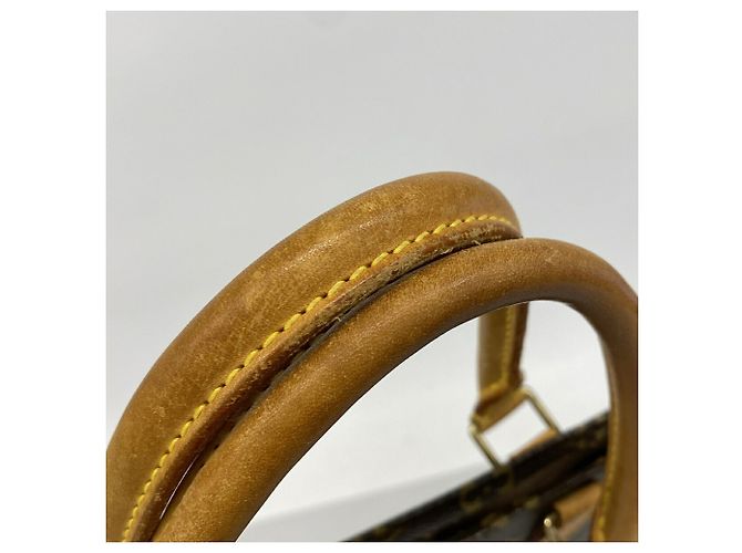 Borsa Tote Louis Vuitton Monogram Sac Plat Marrone - vista 7