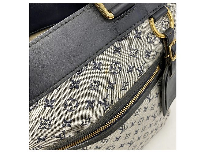 Borsa Tote Louis Vuitton Monogram Mini Lucille GM Blu - vista 10