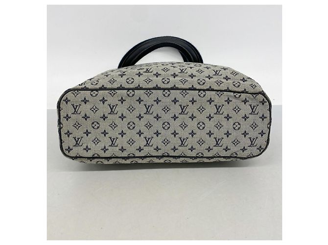 Borsa Tote Louis Vuitton Monogram Mini Lucille GM Blu - vista 3