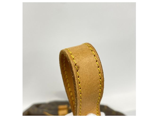 Louis Vuitton Boston Monogram Keepall Bandoulière 55 Marrone - vista 10