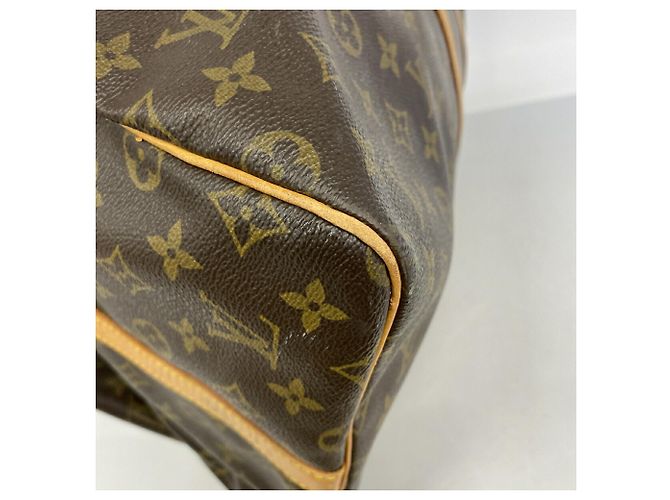 Louis Vuitton Boston Monogram Keepall Bandoulière 55 Marrone - vista 6