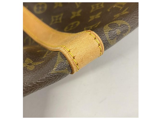 Louis Vuitton Boston Monogram Keepall Bandoulière 55 Marrone - vista 7