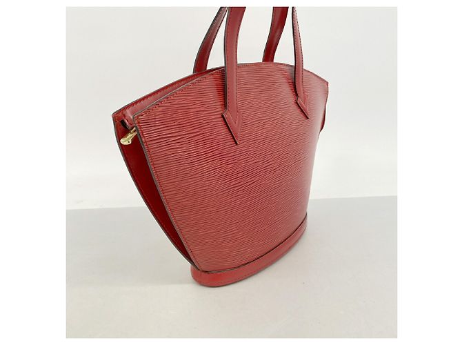 Borsa Louis Vuitton Epi Saint Jacques Rosso - vista 2