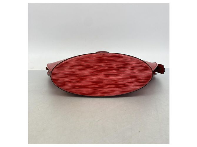 Borsa Louis Vuitton Epi Saint Jacques Rosso - vista 3