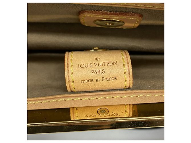 Borsa Louis Vuitton Monogram Multicolor Judy PM Nero - vista 5