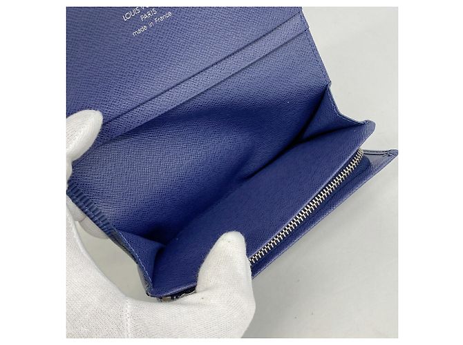 Louis Vuitton Epi Portemonnaie Bietrezor Wallet Viola scuro - vista 3