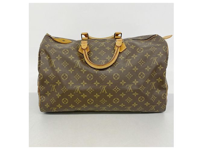 Borsa Louis Vuitton Monogram Speedy 40 Marrone - vista 11
