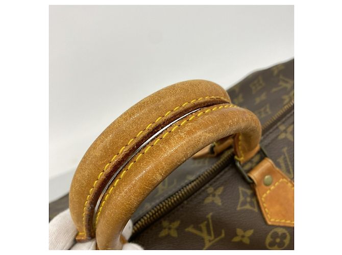 Borsa Louis Vuitton Monogram Speedy 40 Marrone - vista 7