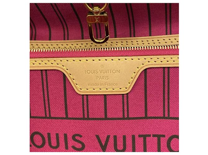 Louis Vuitton Monogram Neverfull MM Tote Bag Pink - Ansicht 5